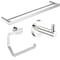 Anzzi 3-Piece Chrome Bathroom Accessories Set w/Towel Holder, Toilet Paper Holder and Robe Hook AC-AZSET3-CH - alternate 1